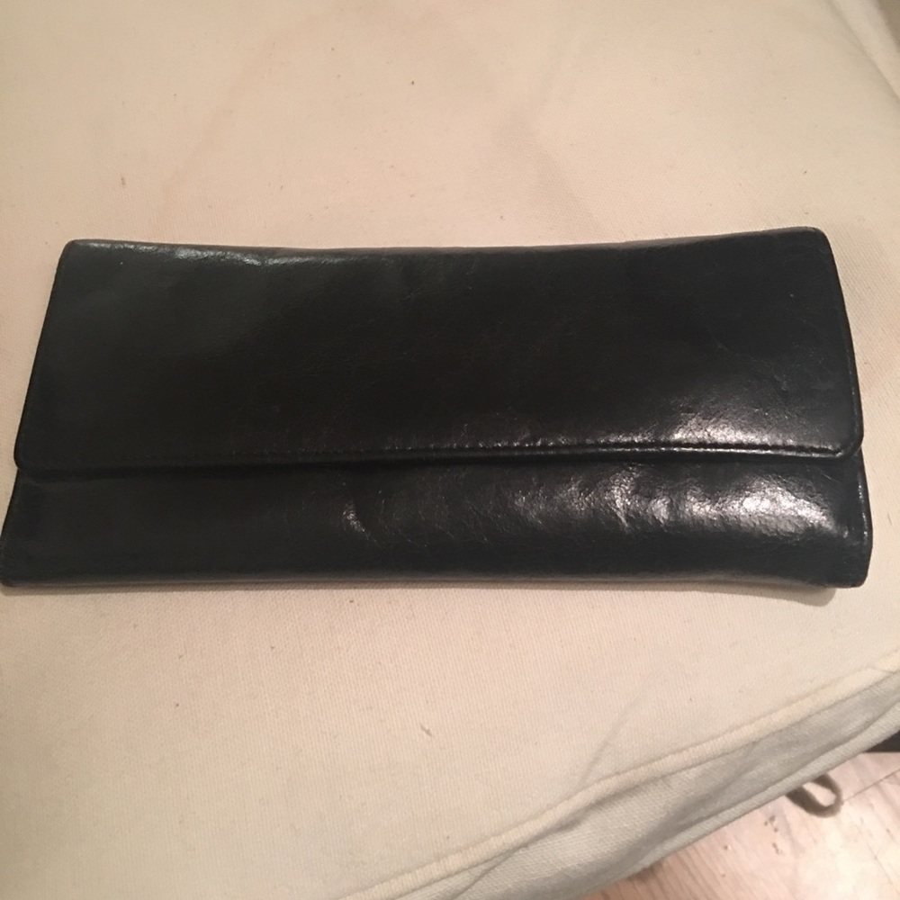 HOBO Black leather wallet